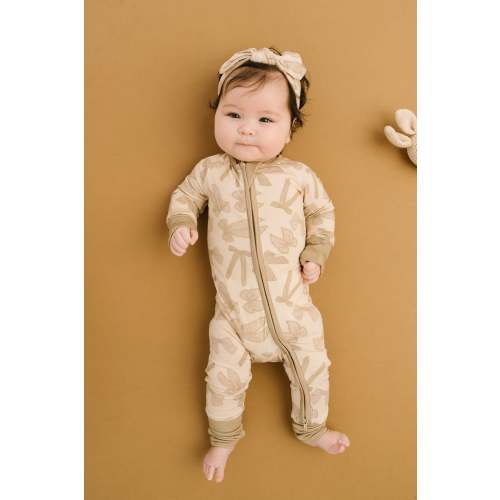 Neutral Bows Bamboo Sleeper