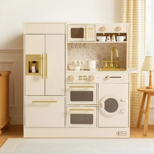 Robud Floral Wooden Play Kitchen