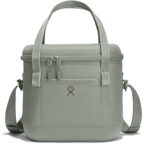Hydro Flask Cooler Bag for Beach, Beverages and Travel - Insulated Soft Lunch Bag - 12 L Capacity in Agave Green