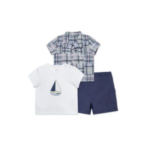 Baby Boys Sailor 3 Piece Shorts Set