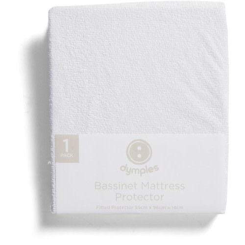 Dymples Terry Bassinet Mattress Protector