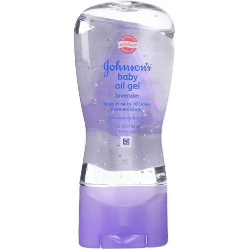 Johnson's Baby Oil Gel, Lavender 6.5 oz (182 g)
