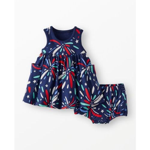 Baby Sleeveless Dress & Bloomers Set