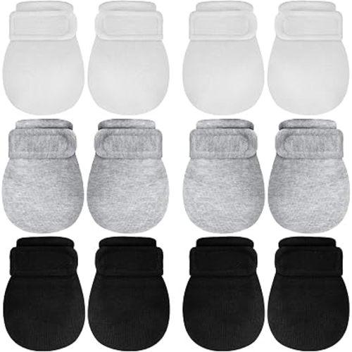 Newcotte Newborn Baby Mittens No Scratch Mitts