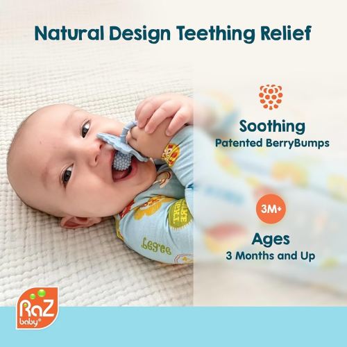 RaZbaby Silicone Teether