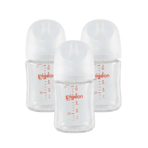 Pigeon - Glass Bottle 5oz (3-Pack) with SS Nipple 0M+ - Walmart.ca