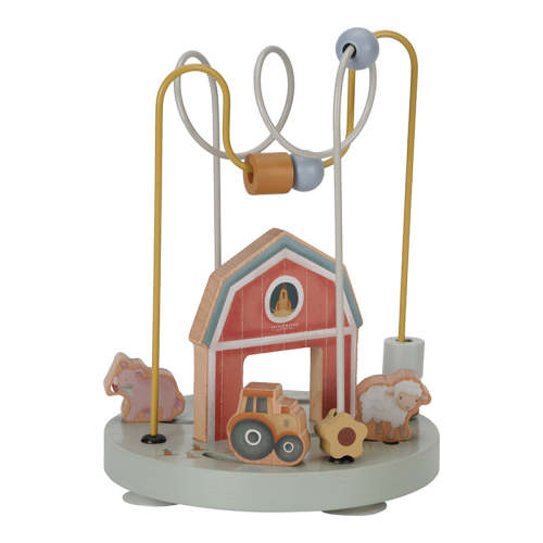 Little Dutch Wooden Activity Spiral - Little Farm | Scandiborn