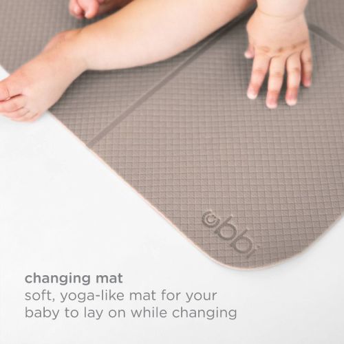 Ubbi Standalone Changing Mat - Taupe