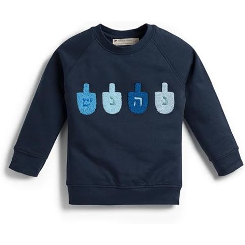 Hanukkah Embroidered Crewneck Sweatshirt
