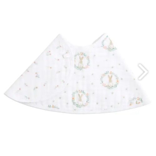 Essentials Cotton Muslin Burpy Bib | aden + anais