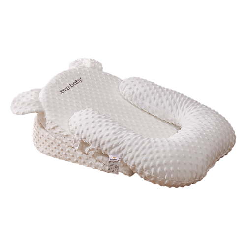 Ergonomic Soft Body Contour Cushion – 21.3x10.4x2.2in Textured Foam Lounge Pad for Home Relaxation & Maternity Use