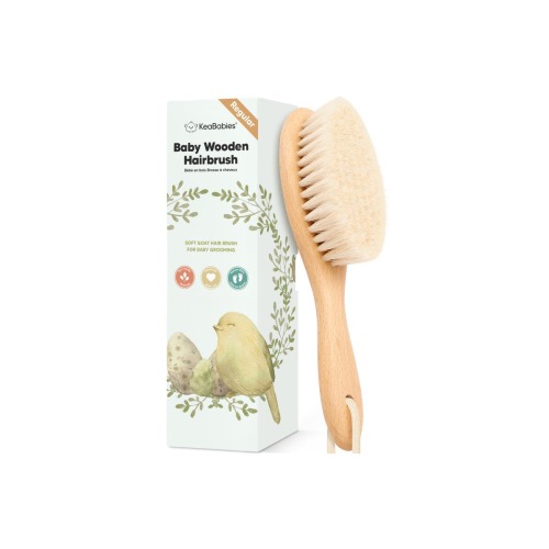 Baby Wooden Hairbrush, Medium