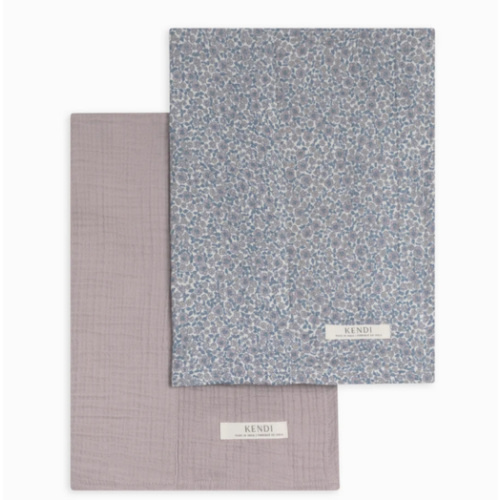 2-Pack Muslin Burp Cloths