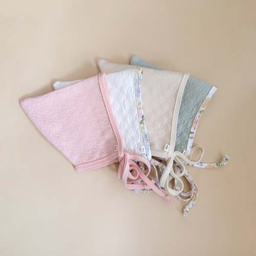 Spring Quilted Bonnets  - Choose your size, style & trim