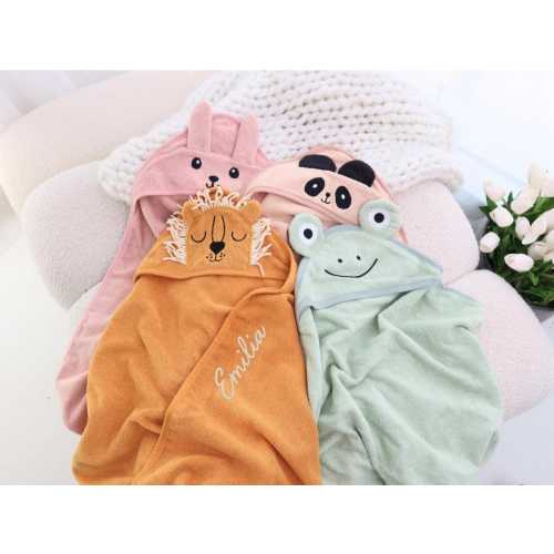 Personalized Baby Hooded Towel, Newborn Baby Gift, Kids Towel with Embroidered Name Personalised,Bath Time,Baby Shower Gift