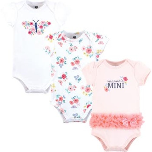 Essential Three-Piece Set of Cotton Bodysuits