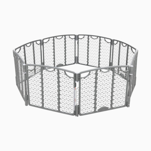 Evenflo Versatile Play Space 8 Panel - Cool Gray