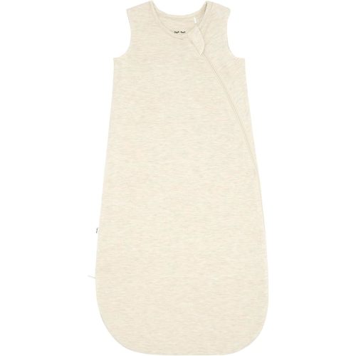 Little Sleepies Seasonless Sleepy Bag, Viscose from Bamboo Baby Sleep Sack with Double Zipper & Soft Lunaluxe Fabric, Heather Oatmeal, 0-6M