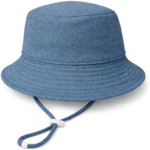 Baby Sun Hat Infant Toddler Summer Cotton Yarn Beach Bucket Hat for Boy Girl
