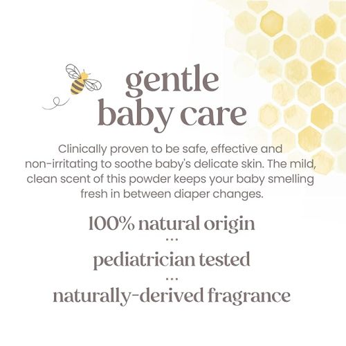Burt's Bees Baby Dusting Powder, Talc Free and Hypoallergenic for Safe and Gentle Comfort, 100% Natural Origin, Pediatrician Tested, 7.5 Oz (Pack of 2)