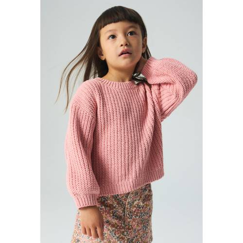 CHENILLE-KNIT SWEATER