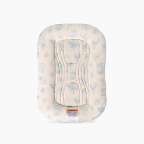 Infant Lounger Wave | Blue Toile