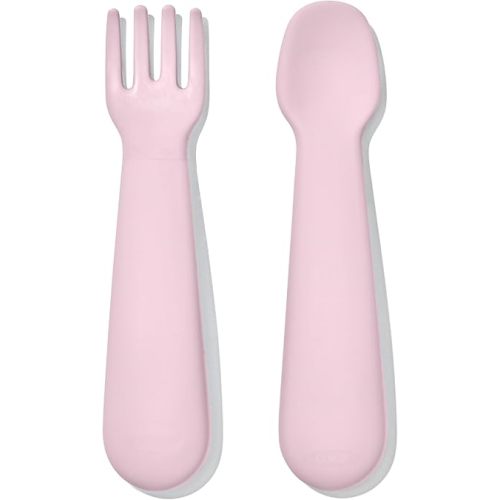 OXO Tot Mini Fork & Spoon Set – Blossom, Baby Essentials