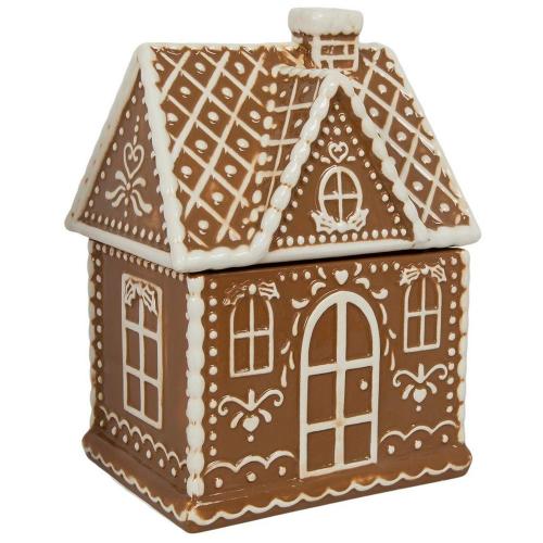 Classic Gingerbread House Cookie Jar