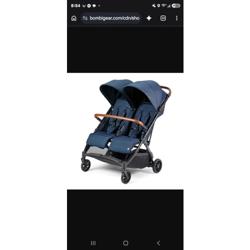 Bēbee Twin: Best Folding Double Stroller | Bombi Gear