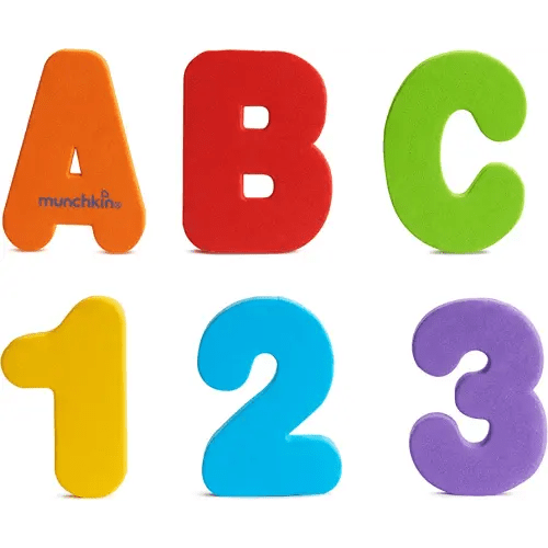 Munchkin® Learn™ Bath Letters and Numbers 36pc Toddler Bath Toy