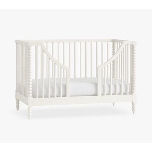 Chris Loves Julia Turned Wood Toddler Conversion Kit Only, Heritage White, UPS Delivery