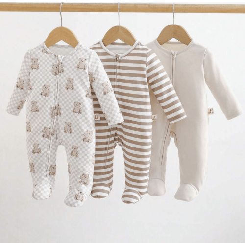 3 pcs cozy onesies