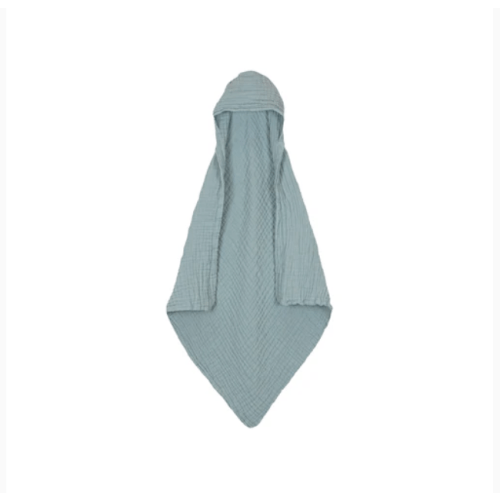 Bath - Infant Hooded Towel - Steel