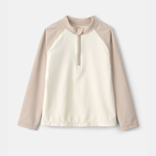 Toddler Boy Colorblock Rashguard - Tan/Ivory - OshKosh B'gosh | Carter's