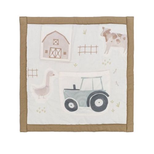 Crane Baby Charlie Farmhouse Activity Travel Playmat
