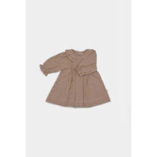 9-12 months- Pine Cone Ruffle Collar Dress – Bolt Ranch Store