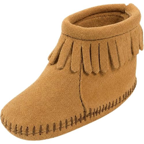 Minnetonka Back Flap Bootie (Infant/Toddler)