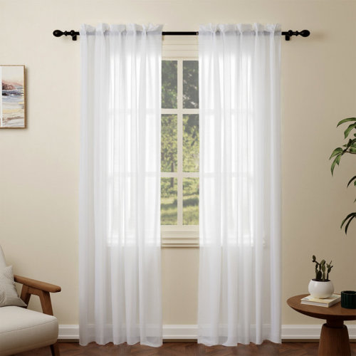 Ebern Designs Mesh curtains | Wayfair
