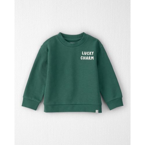 Toddler Organic Cotton Lucky Charm Sweatshirt - Little Planet | Carter's