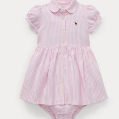 Striped Knit Oxford Dress & Bloomer | Ralph Lauren