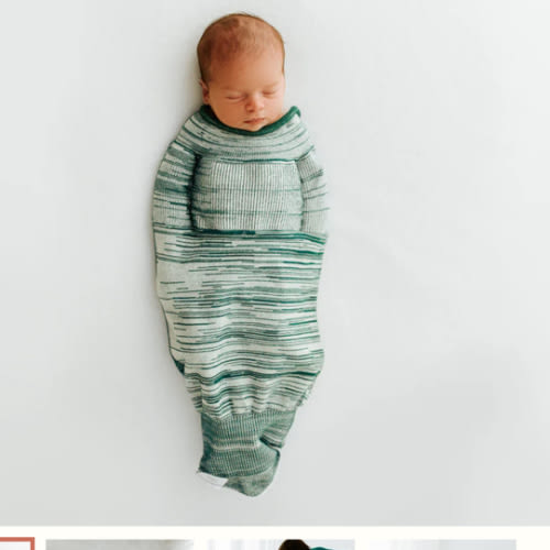 Swaddelini Sleep Sack in Deep Teal – Lila