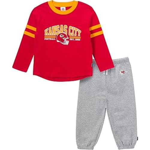 Gerber NFL unisex-baby Nfl Team Shirt and Sweatpants Set