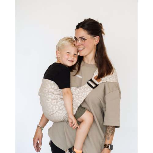 Qookie Go - Hip Carrier - Leo Beige