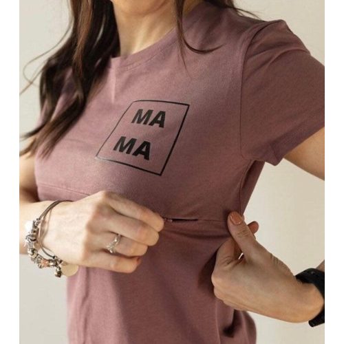 Mama Crew Neck Nursing T-shirt – Giftifymama