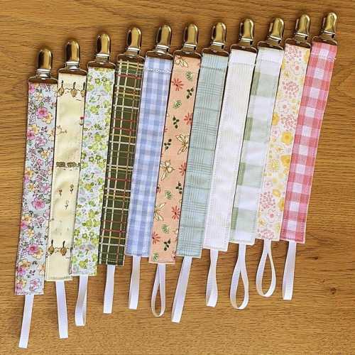 Handmade Pacifier Clip: Fun Baby Accessory