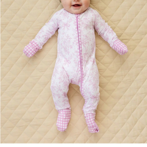Bamboo Zip Romper | Petal Whimsy