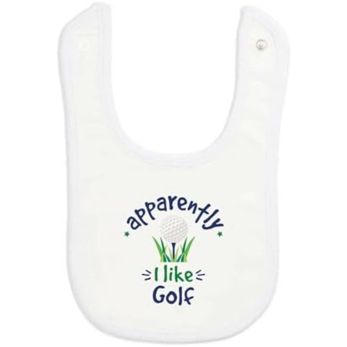 ChalkTalkSPORTS Golf Baby & Infant Bibs | Soft Microfiber Golfing Baby Bibs