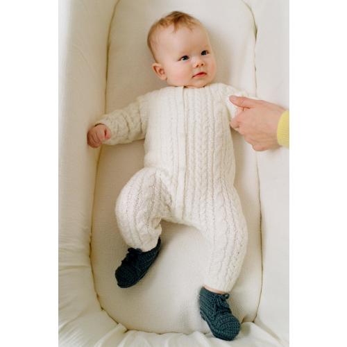 CABLE KNIT JUMPSUIT - Ecru | ZARA United States