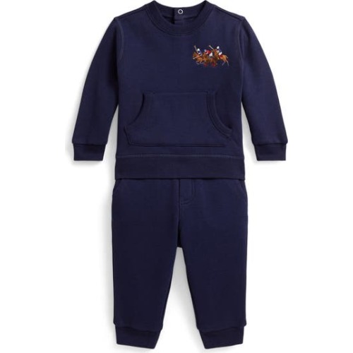 Polo Sweatshirt & Pants, 6M