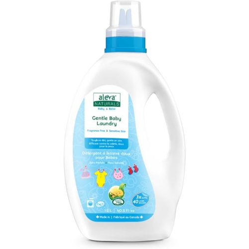Aleva Naturals Gentle Baby Laundry, (40 Loads) 40 fl.oz / 1.2L